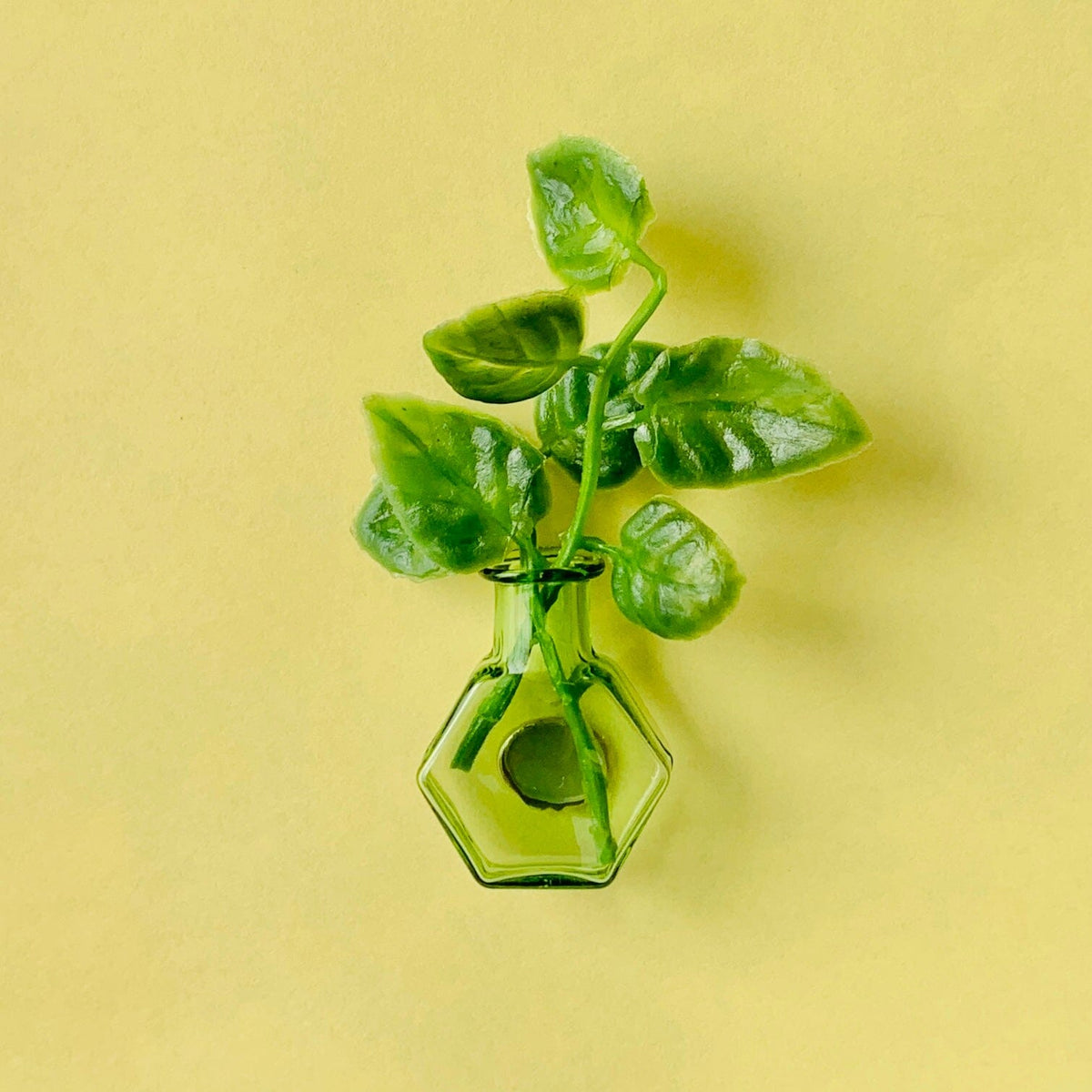 Mini Magnet Vase Miniature - Green 