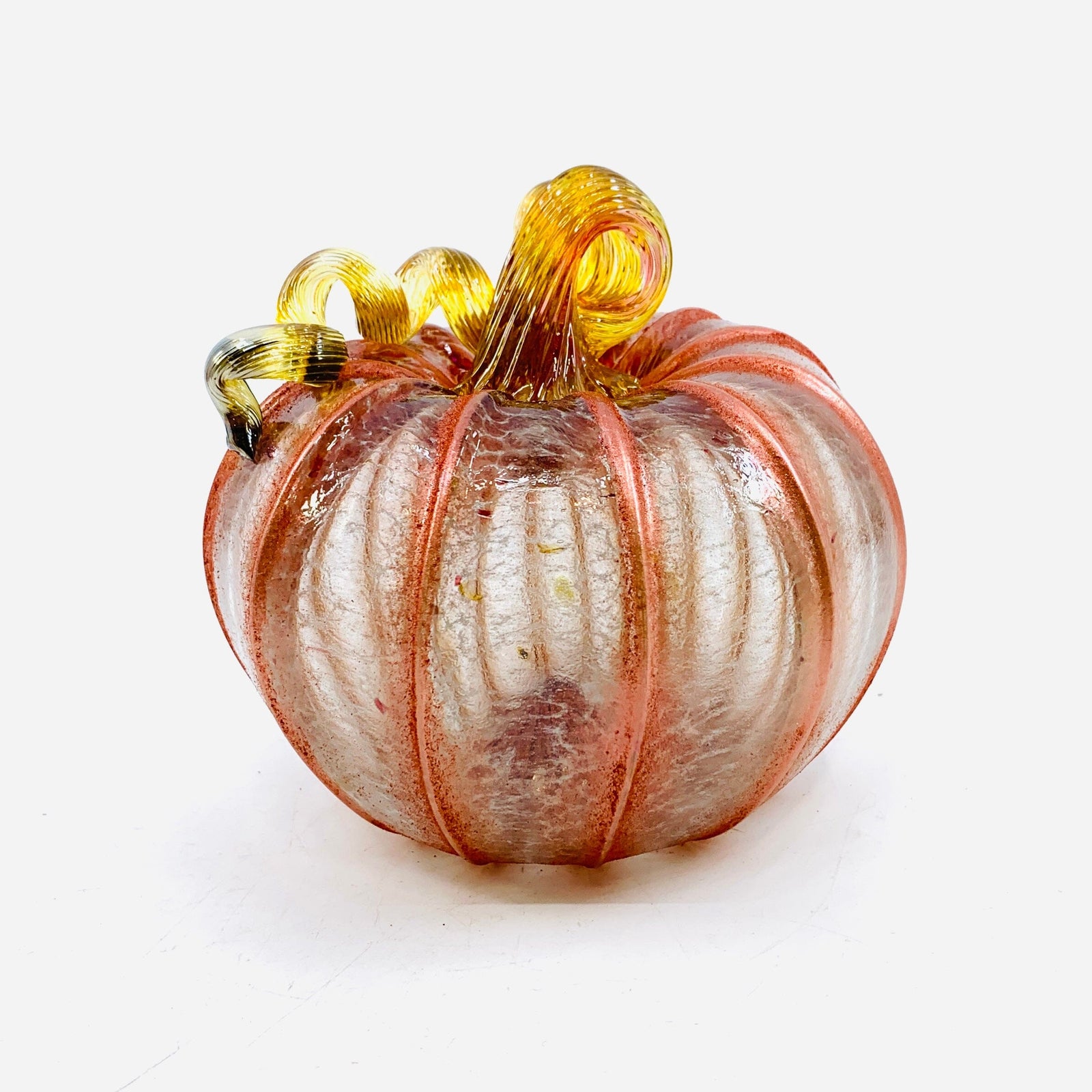 Daily Glow Pumpkin 491 Fall Squat Daily Pumpkin Luke Adams Glass Blowing Studio 