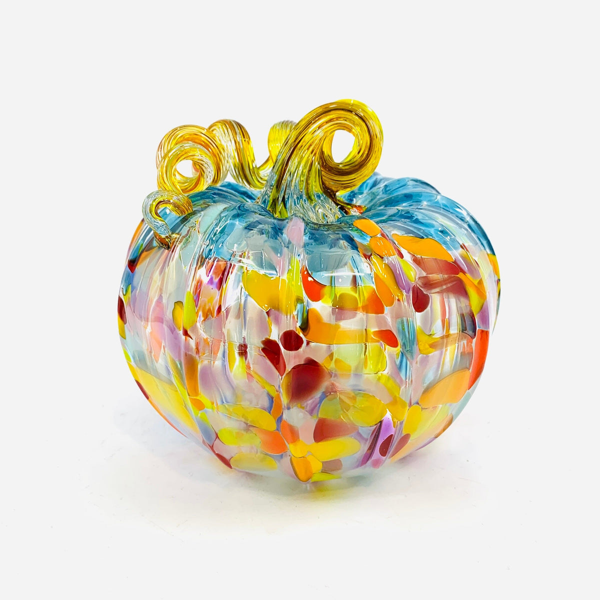 Daily Pumpkin 1051 Squat Gabby Luke Adams Glass Blowing Studio 