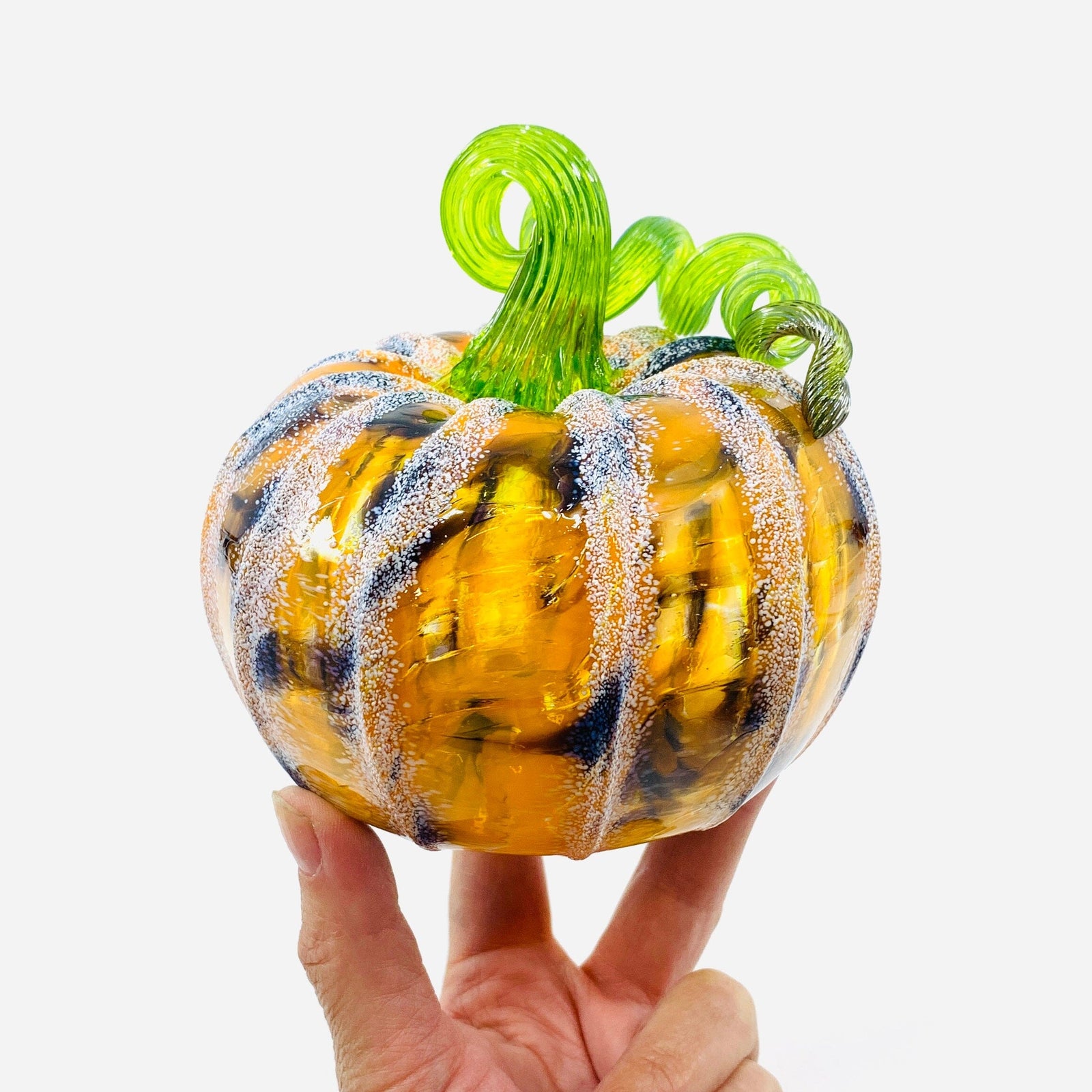 Daily Pumpkin 2310 Squat Gabby Luke Adams Glass Blowing Studio 