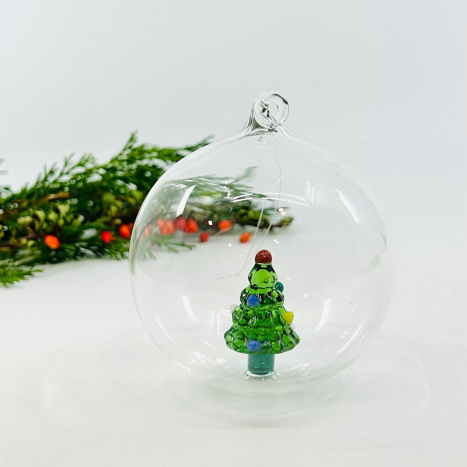 Glass Icon Ornament, Tree ICHENDORF 