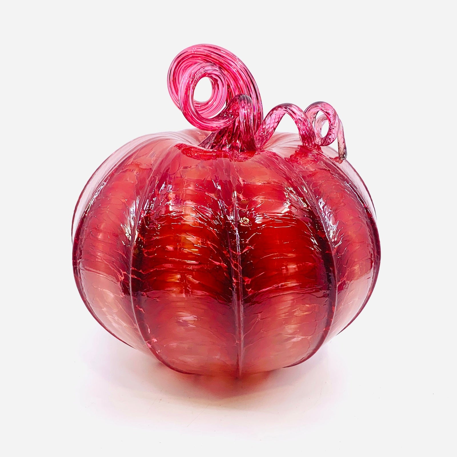 Daily Pumpkin 3140 Large Gabby Luke Adams Glass Blowing Studio 