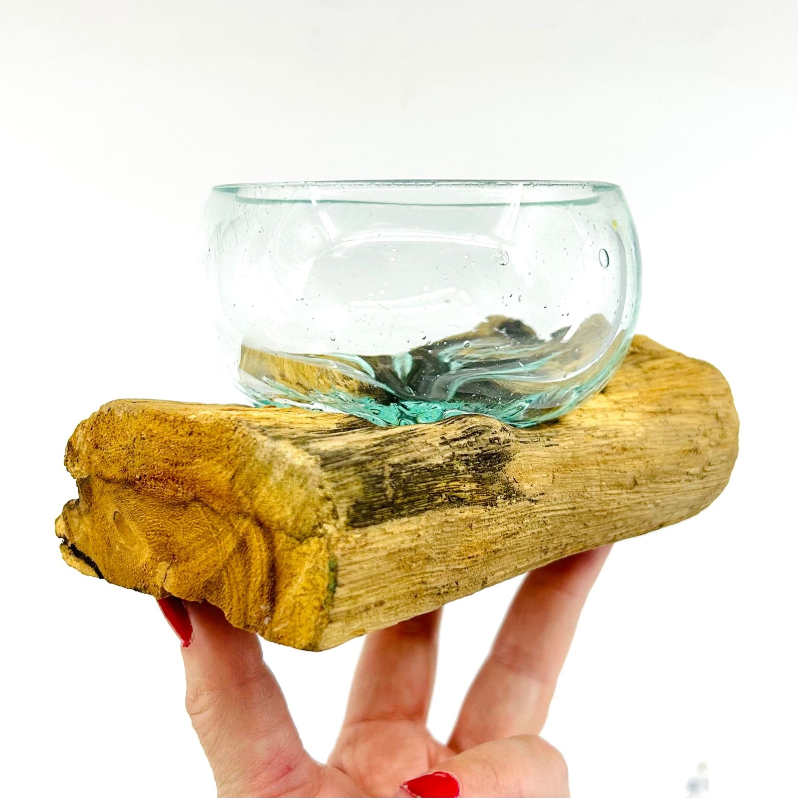 Driftwood Dipping Bowl Decor Chesapeake Bay 