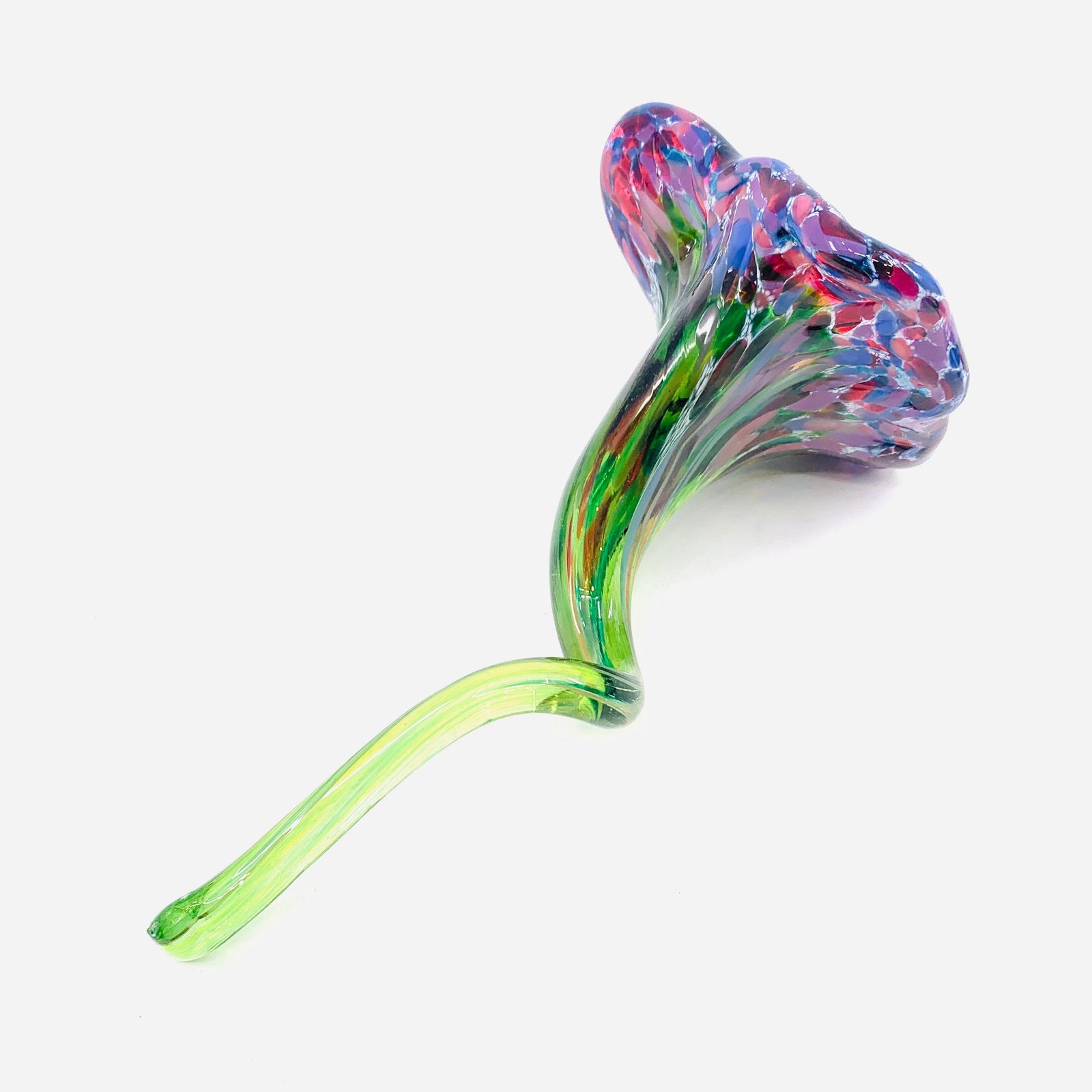 Pulled Glass Flower 86 Decor Luke Adams Glass Blowing Studio 