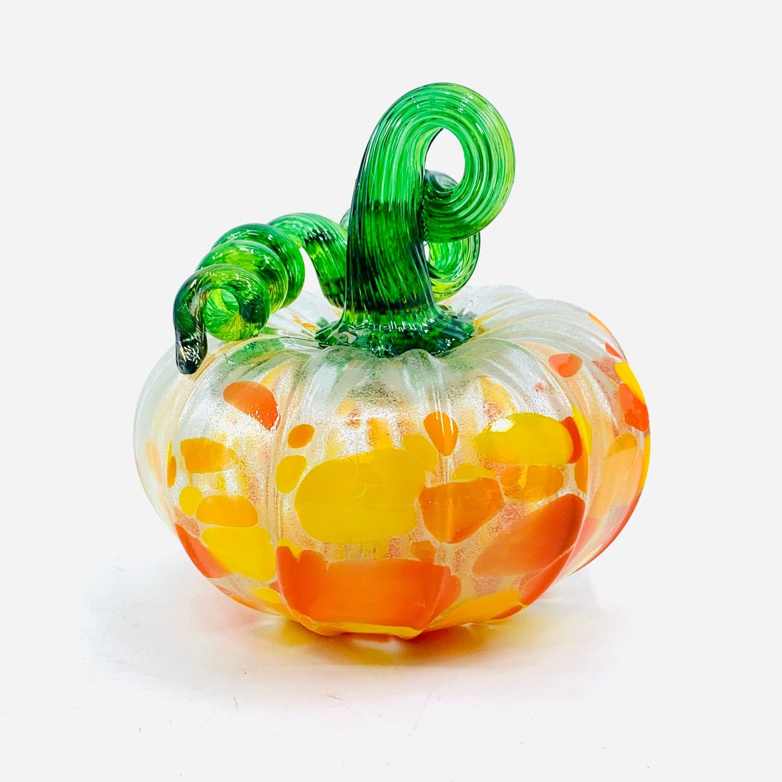 Daily Glow Pumpkin 233 Fall Squat Daily Pumpkin Luke Adams Glass Blowing Studio 