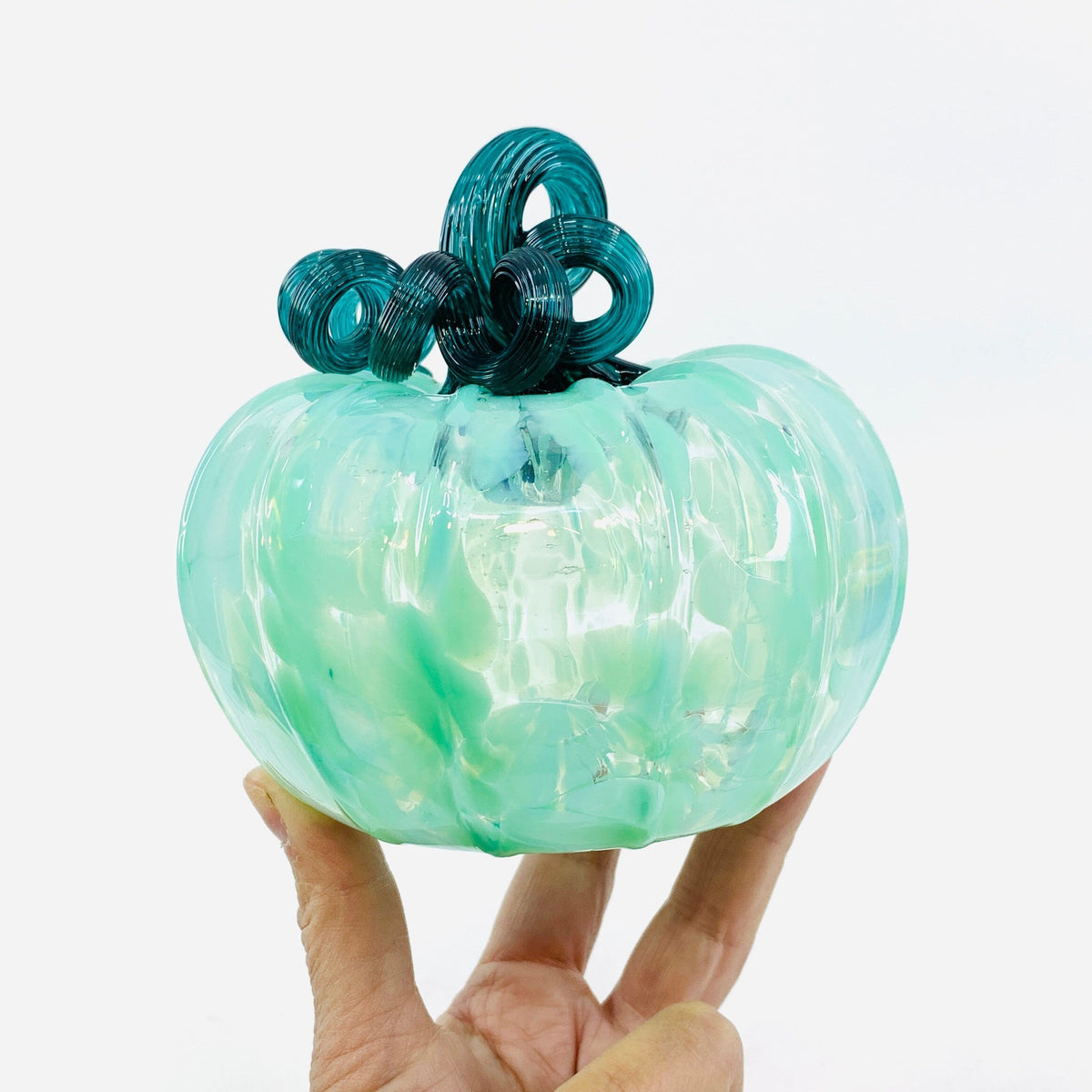 Tiffany Mint Squat Inspo Luke Adams Glass Blowing Studio 