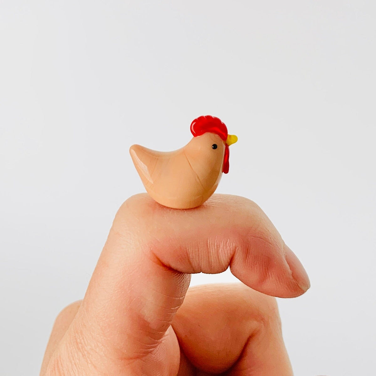 The Happy Little Chicken Charm - PT199 GANZ Brown 