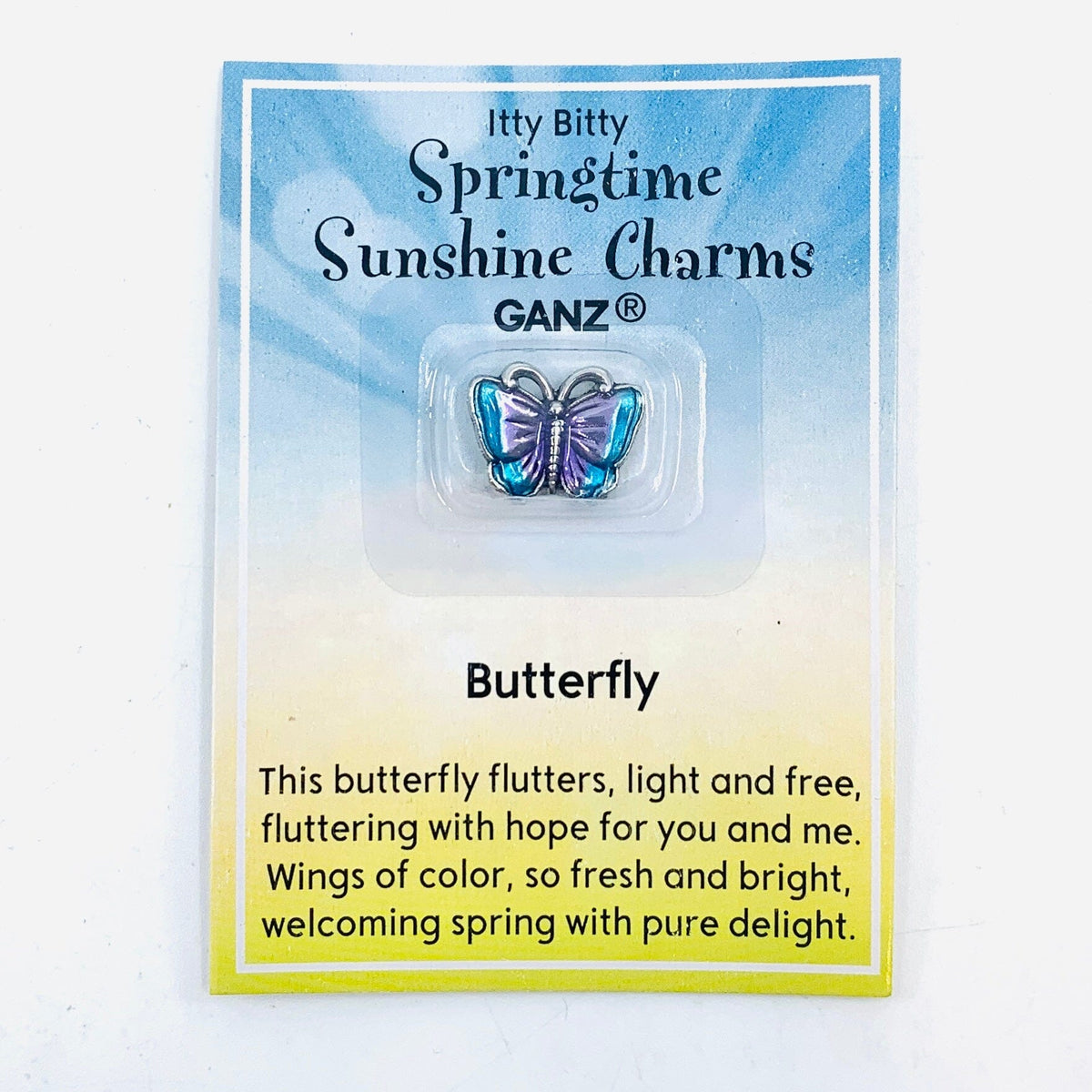 Itty Bitty Springtime Sunshine Charms, Butterfly GANZ 