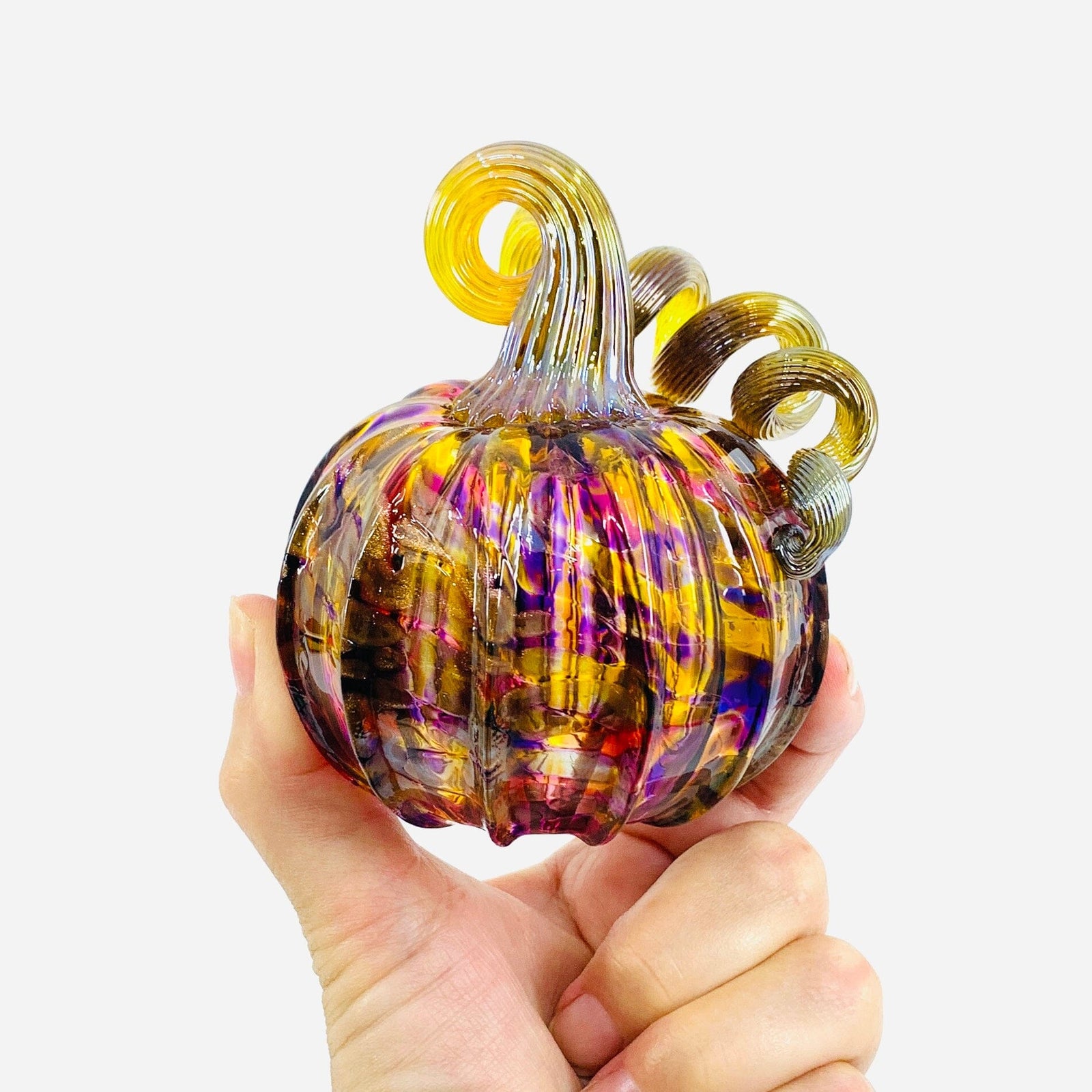 Daily Pumpkin 2704 Mini Gabby Luke Adams Glass Blowing Studio 