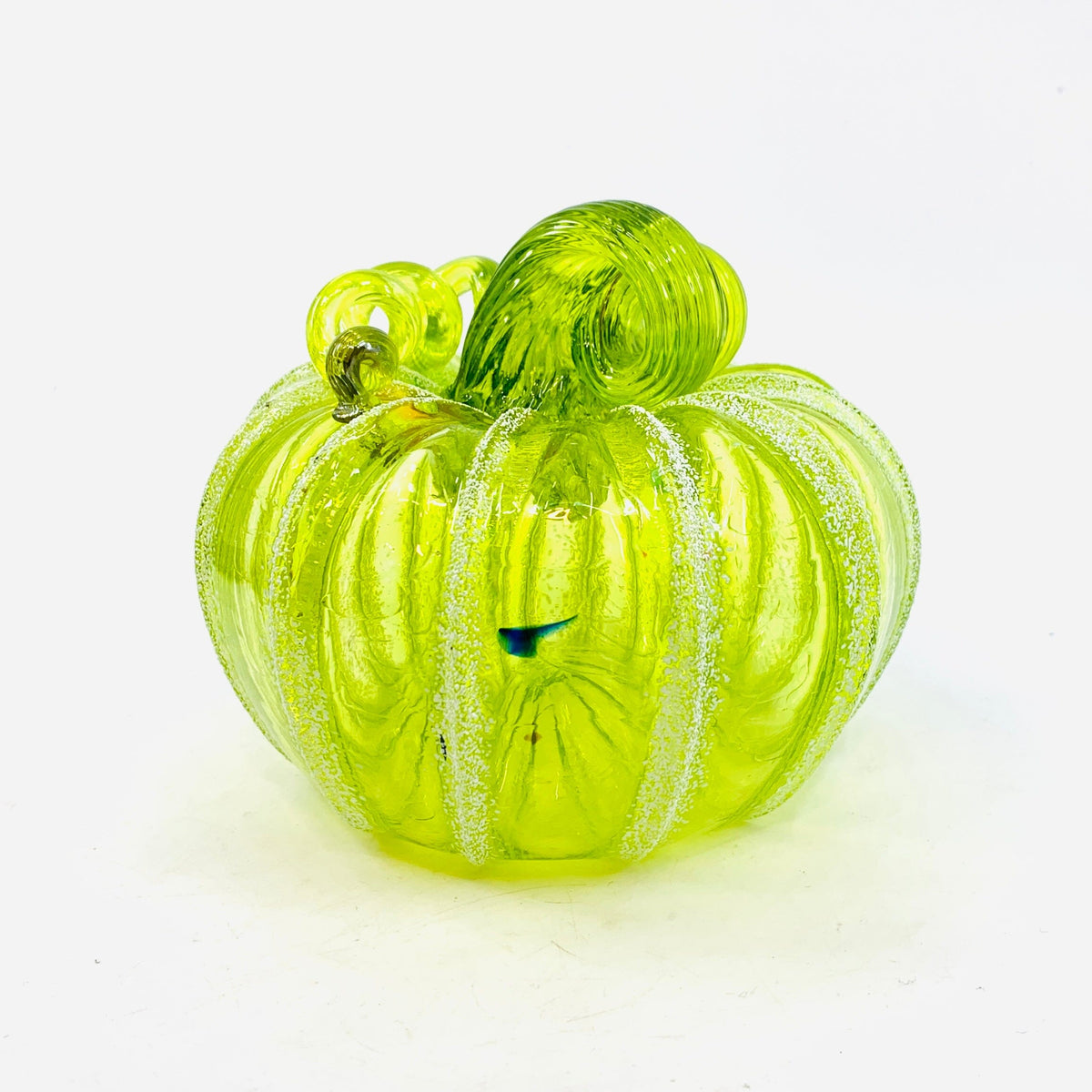 Daily Pumpkin 2058 Snowfall Squat Gabby Luke Adams Glass Blowing Studio 