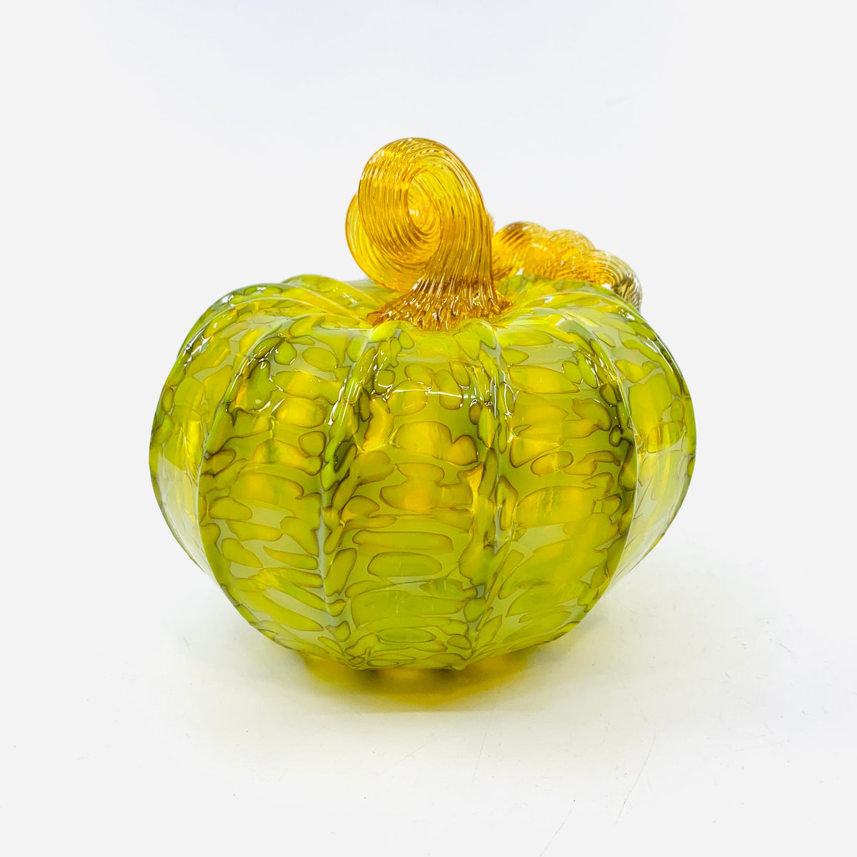 Daily Pumpkin 3461 Fall Squat Gabby Luke Adams Glass Blowing Studio 