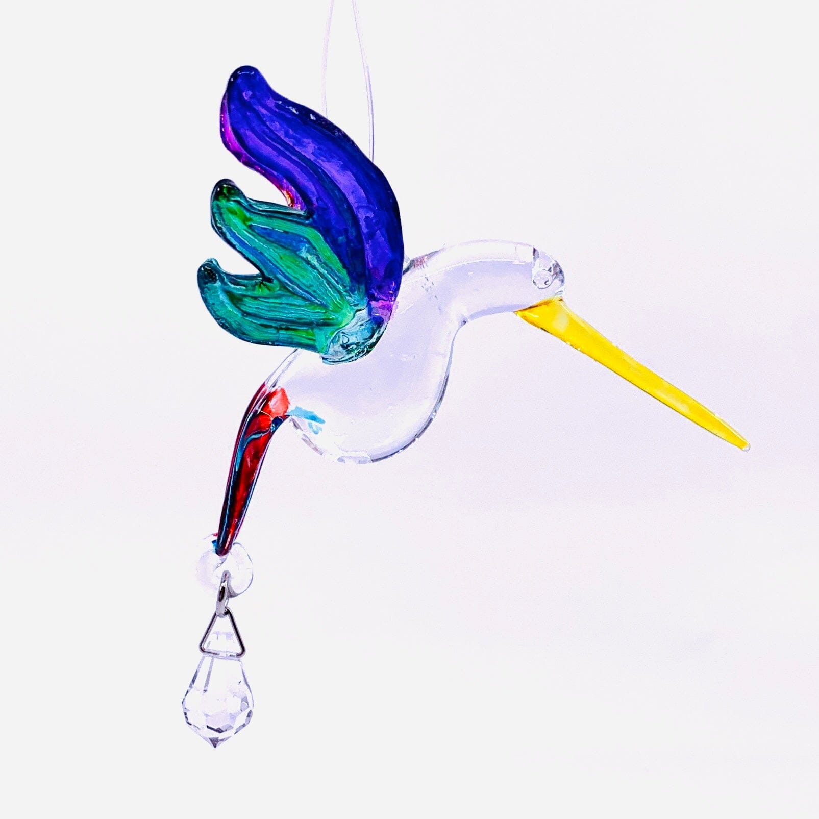 Dazzle Glass Hummingbird, Purple 18 Alex 