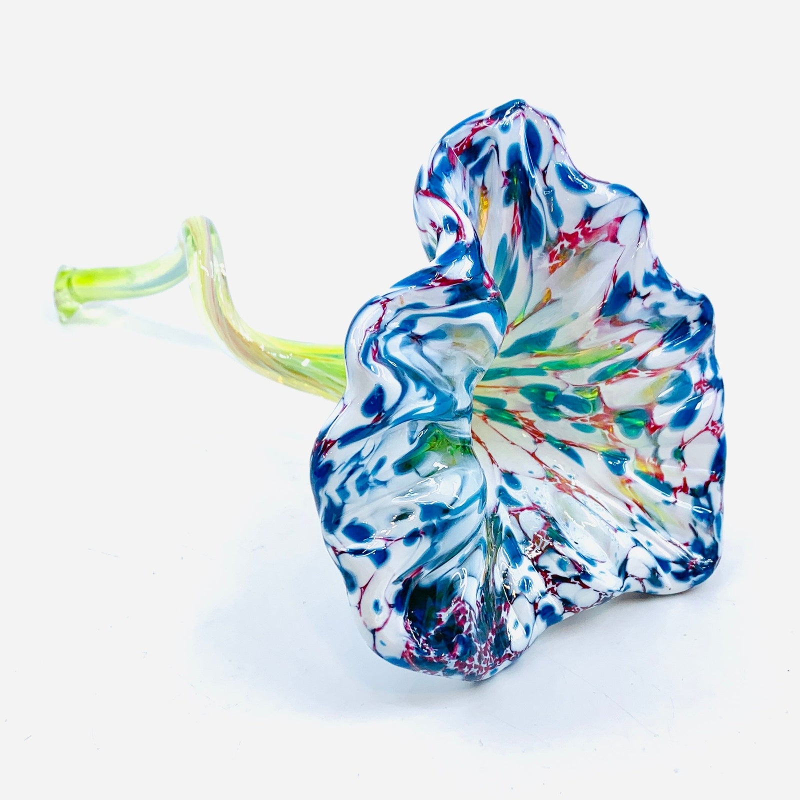 Pulled Glass Flower 71 Decor Luke Adams Glass Blowing Studio 