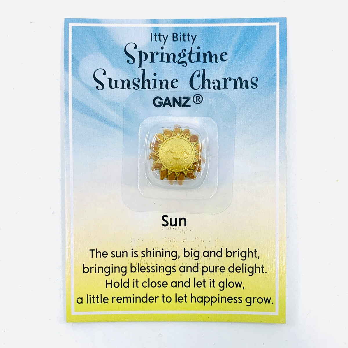 Itty Bitty Springtime Sunshine Charms, Sun GANZ 