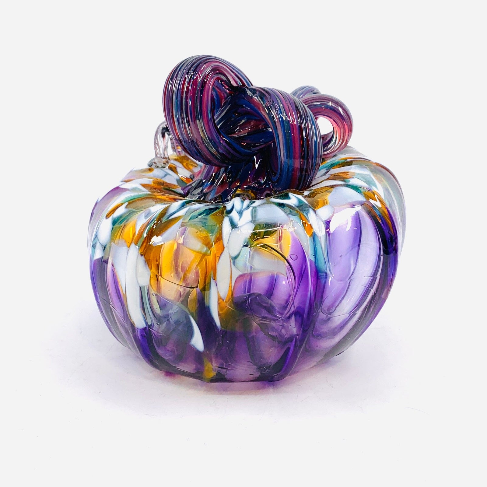 Daily Pumpkin 846 “Oops” Squat Gabby Luke Adams Glass Blowing Studio 
