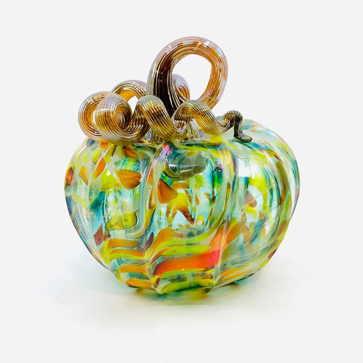Daily Pumpkin 3897 Fall Squat Gabby Luke Adams Glass Blowing Studio 