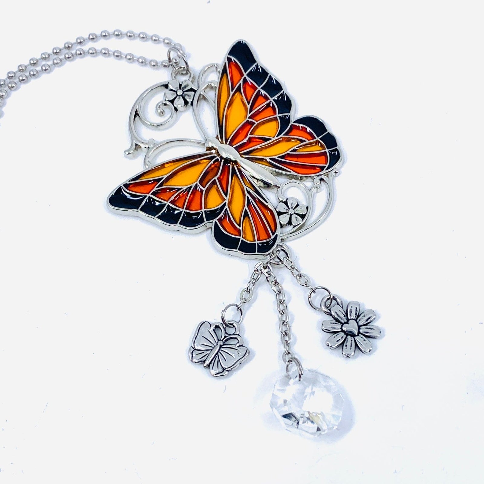 Monarch Car Charm Ornament GANZ 