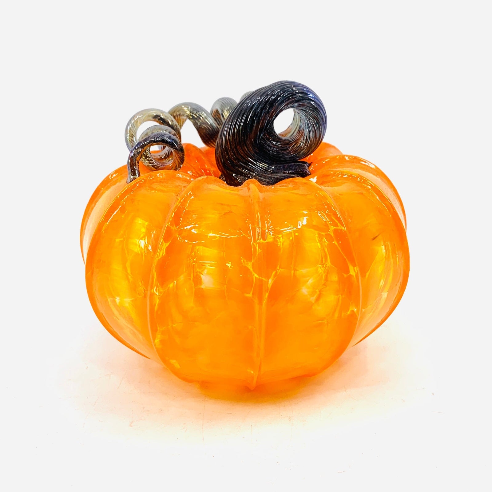 Daily Pumpkin 1448 Squat Gabby Luke Adams Glass Blowing Studio 