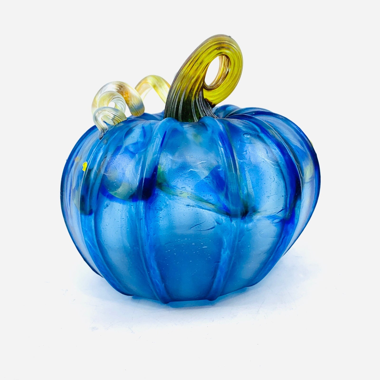 Daily Pumpkin 675 Coastal Matte Squat Gabby Luke Adams Glass Blowing Studio 
