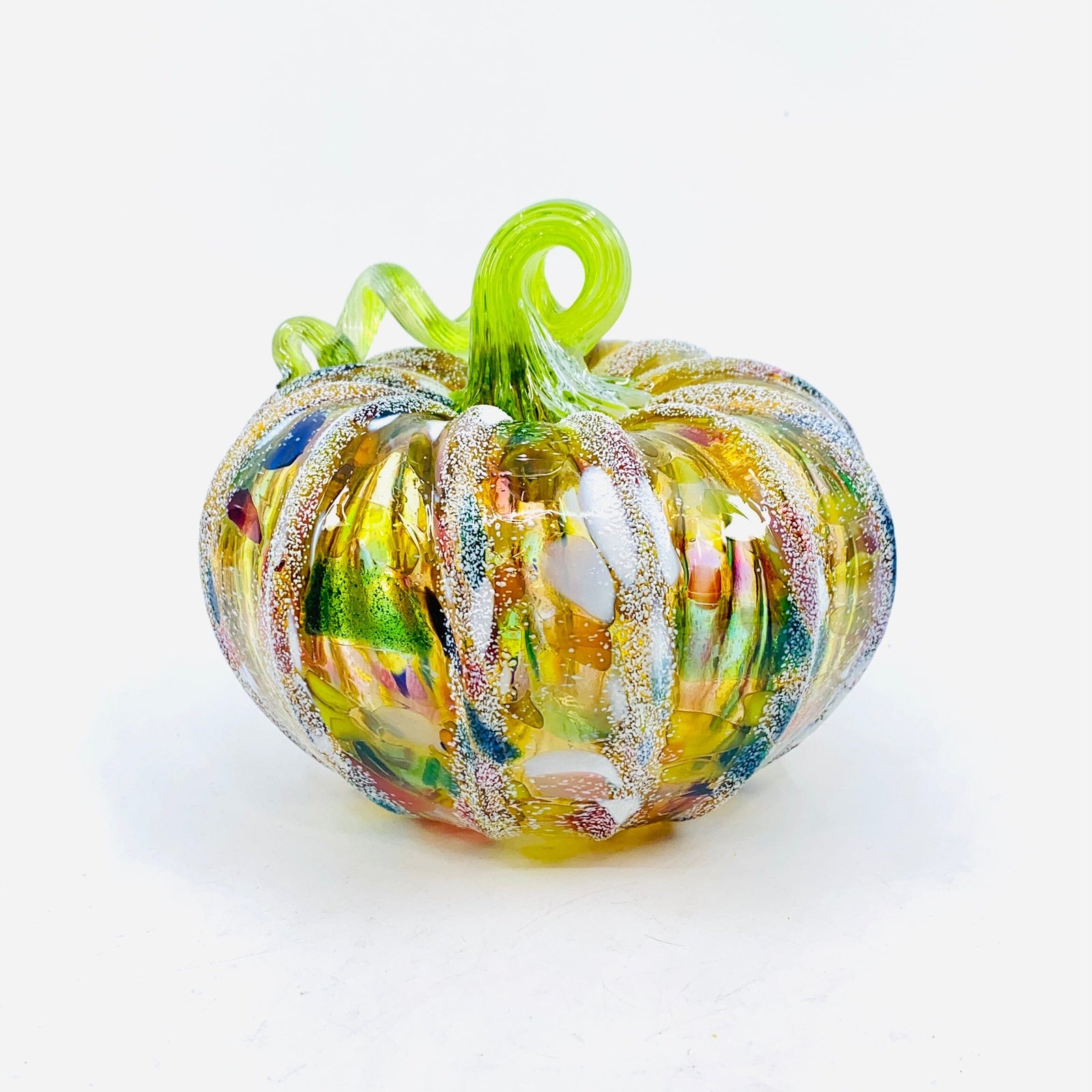 Daily Pumpkin 1816 Snowfall Squat Gabby Luke Adams Glass Blowing Studio 