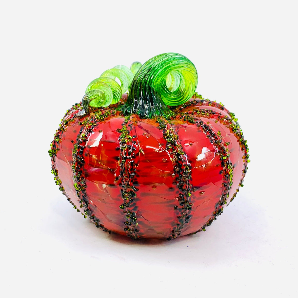 Daily Pumpkin 1488 Holiday Squat Gabby Luke Adams Glass Blowing Studio 