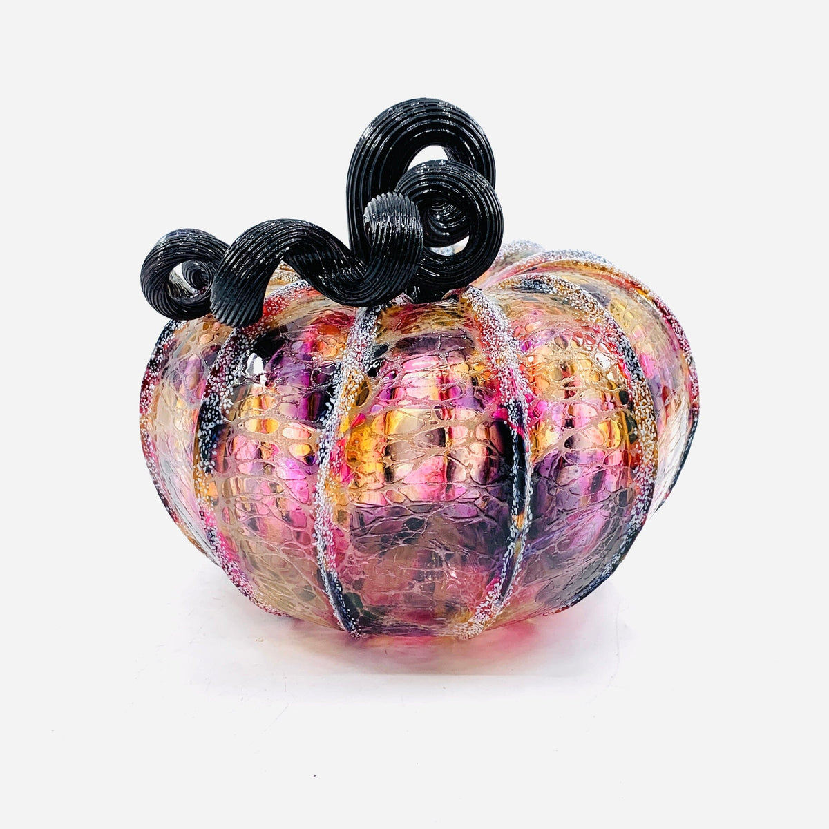 Best Pumpkin of The Day 3807 Fall Jumbo Squat Gabby Luke Adams Glass Blowing Studio 