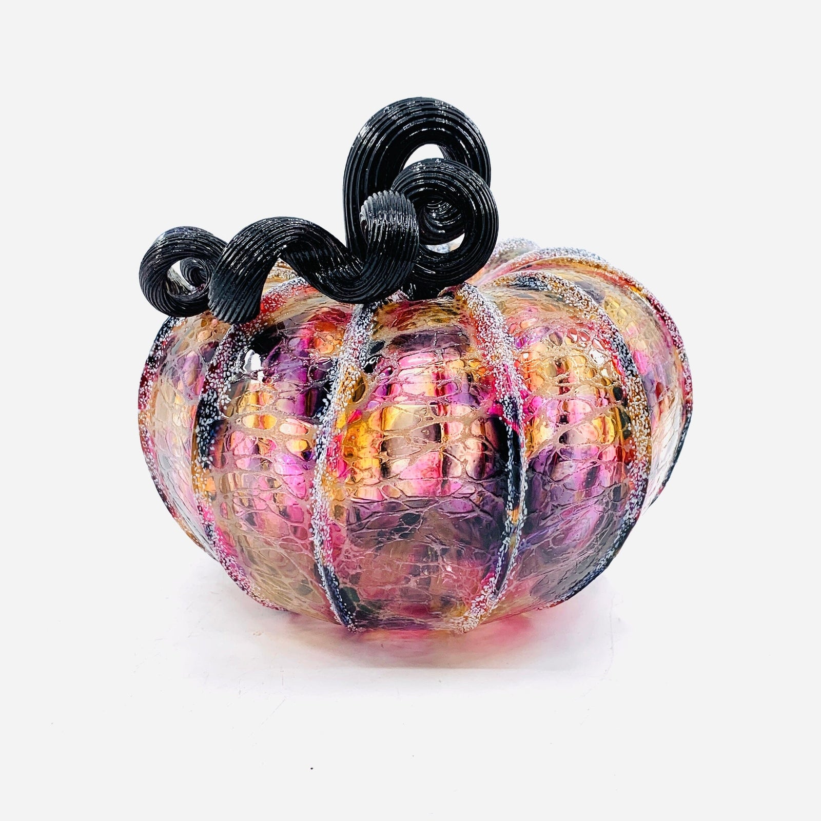 Best Pumpkin of The Day 3807 Fall Jumbo Squat Gabby Luke Adams Glass Blowing Studio 