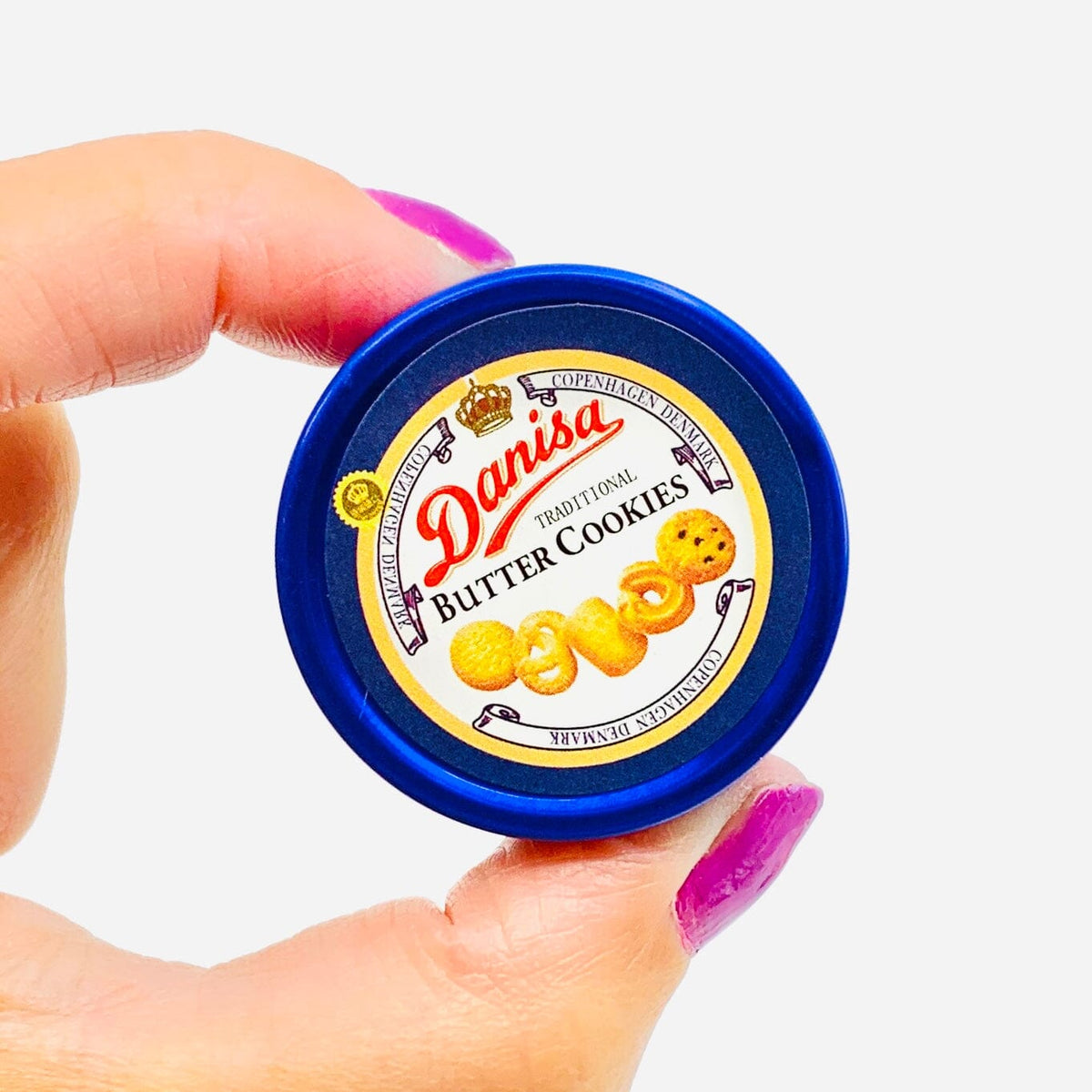 Tiniest Tin of Danish Cookies Miniature - 