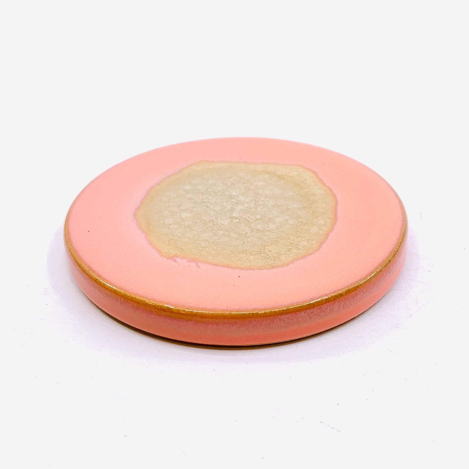 Stoneware Reactive Glaze Coaster, 12 Creative Co-op 