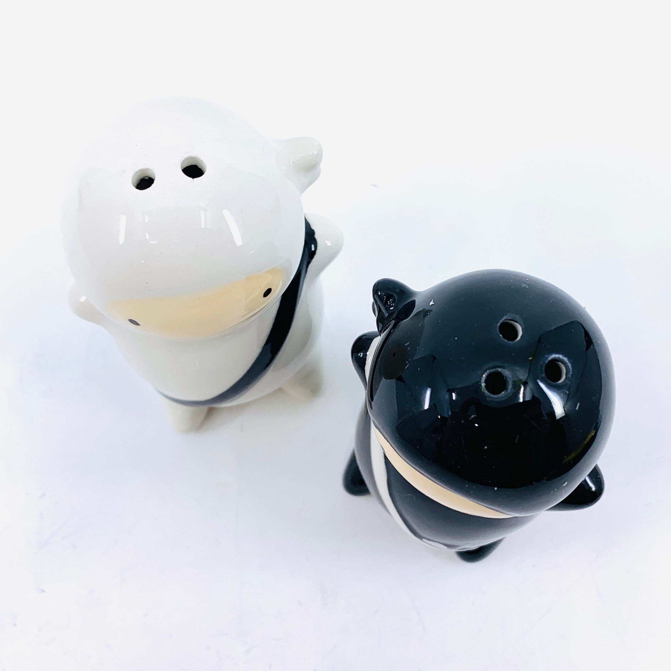 Ninja Salt and Pepper Shakers - Luke Adams Glass Blowing Studio