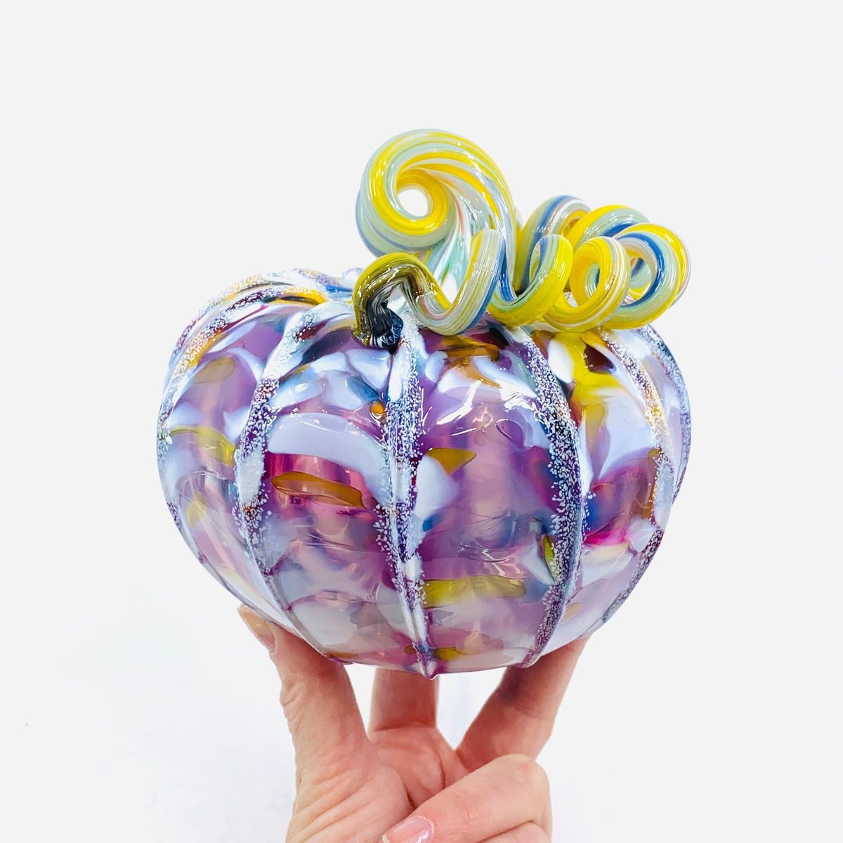 Daily Pumpkin 3261 Squat Gabby Luke Adams Glass Blowing Studio 