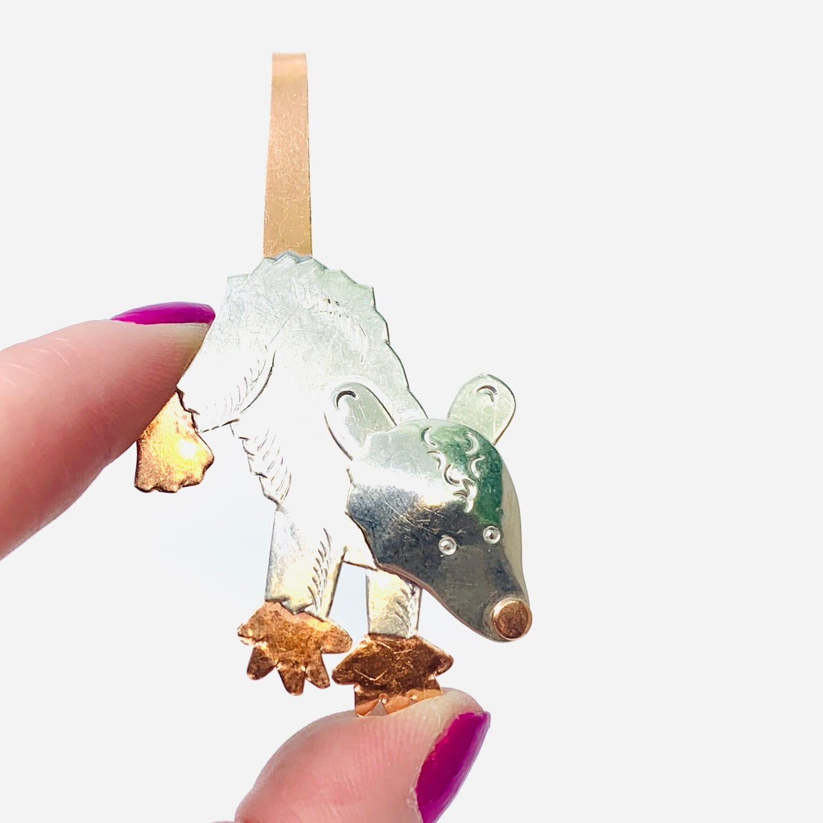 Stem Charms 9, Playful ‘Possum Miniature Pilgrim Imports 
