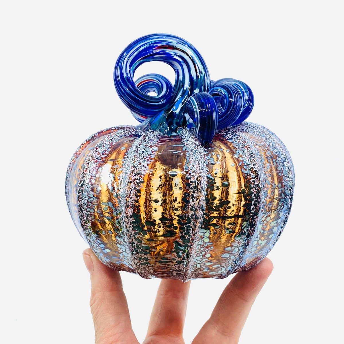 Daily Pumpkin 277 American Squat Gabby Luke Adams Glass Blowing Studio 