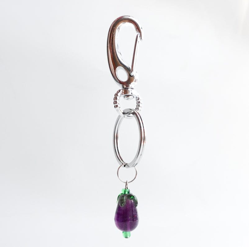 Fun Fruity Keychain, Eggplant GANZ 