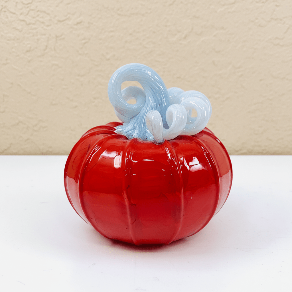 Daily Pumpkin 36 Squat Gabby Luke Adams Glass Blowing Studio 