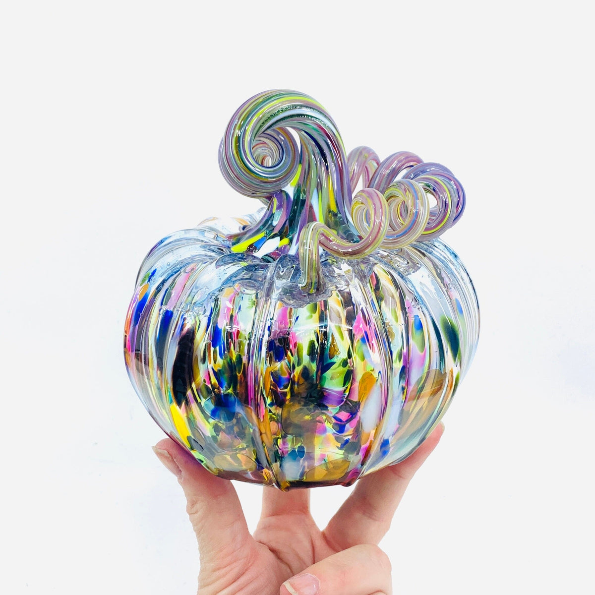 Daily Pumpkin 3479 Squat Gabby Luke Adams Glass Blowing Studio 