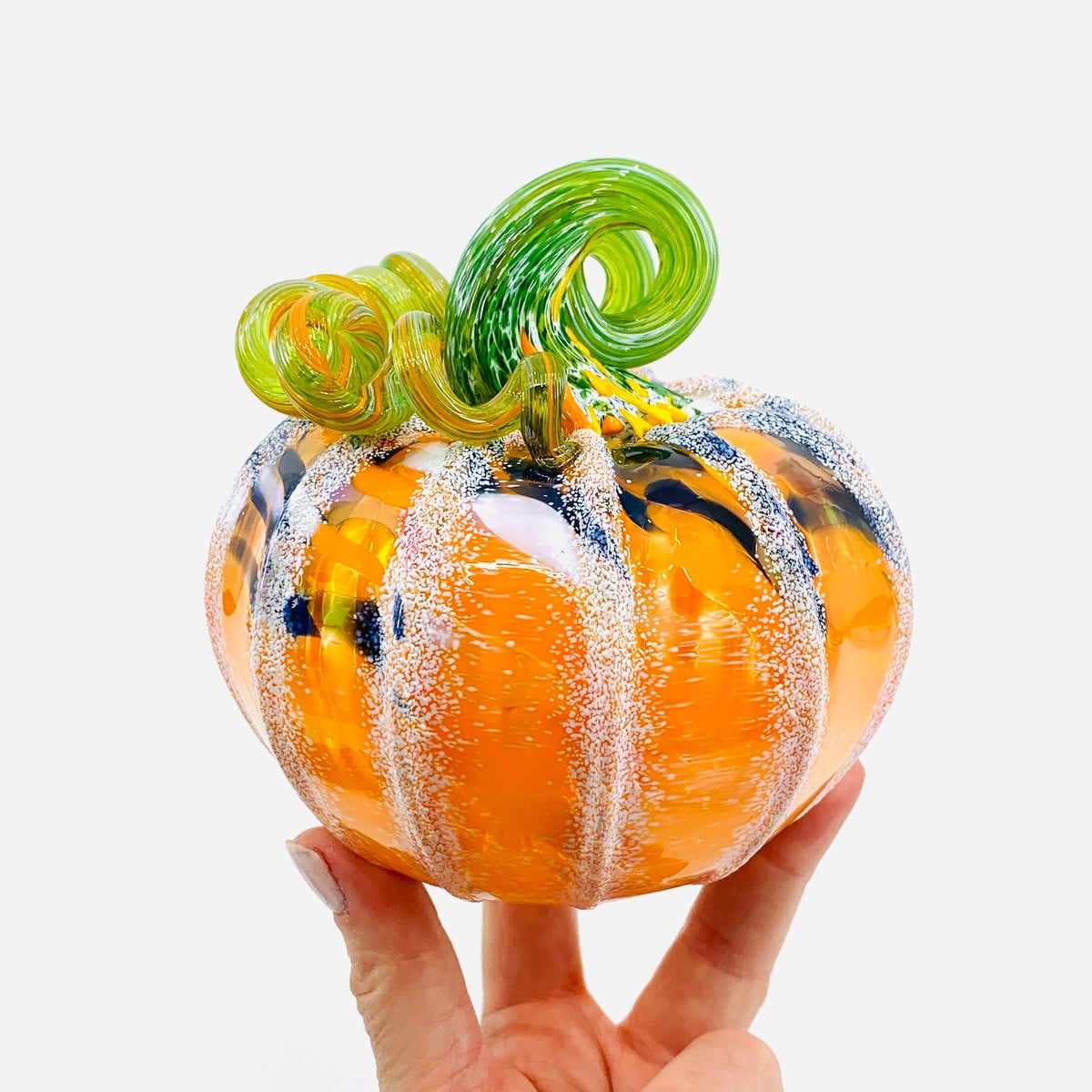 Daily Pumpkin 3765 Squat Gabby Luke Adams Glass Blowing Studio 