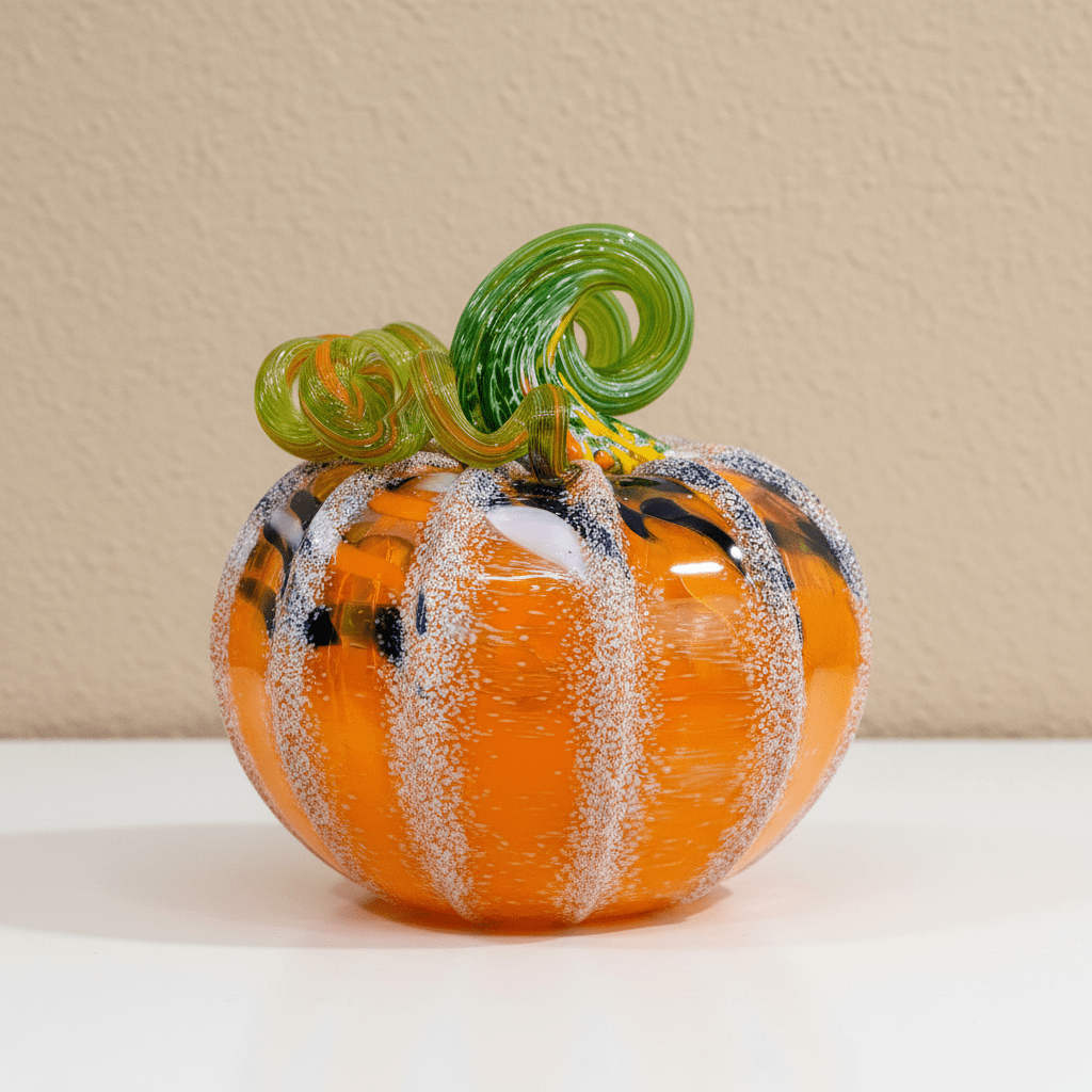 Daily Pumpkin 3765 Squat Gabby Luke Adams Glass Blowing Studio 