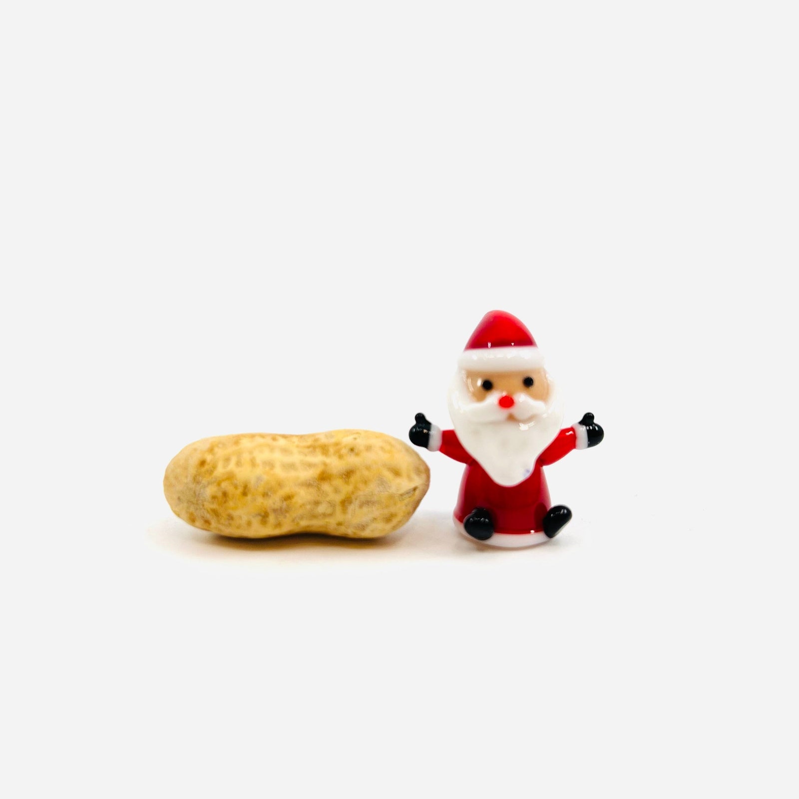 Tiny Christmas Figurine - How About a Hug, Santa? Miniature Alex 