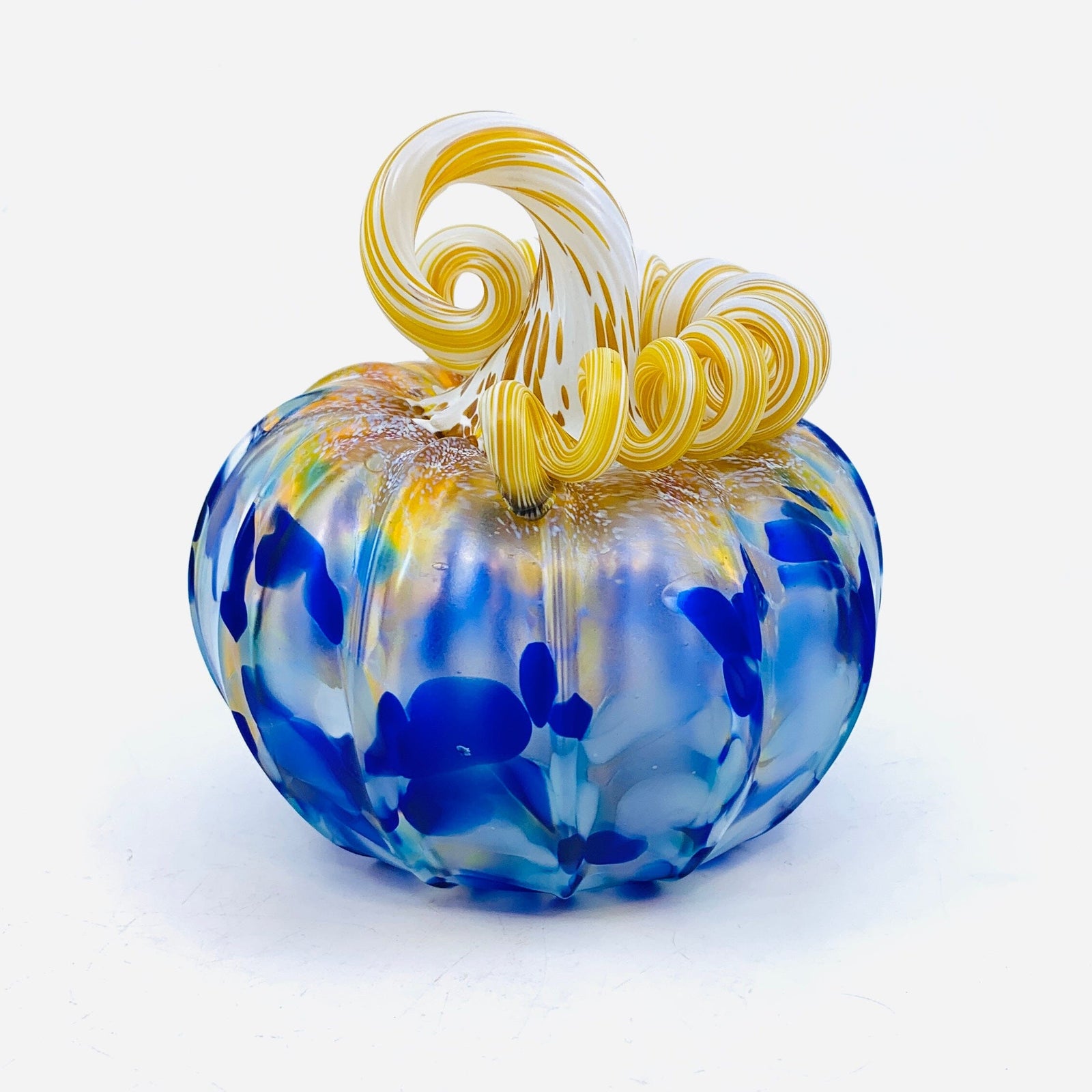 Daily Pumpkin 568 Coastal Matte Squat Gabby Luke Adams Glass Blowing Studio 