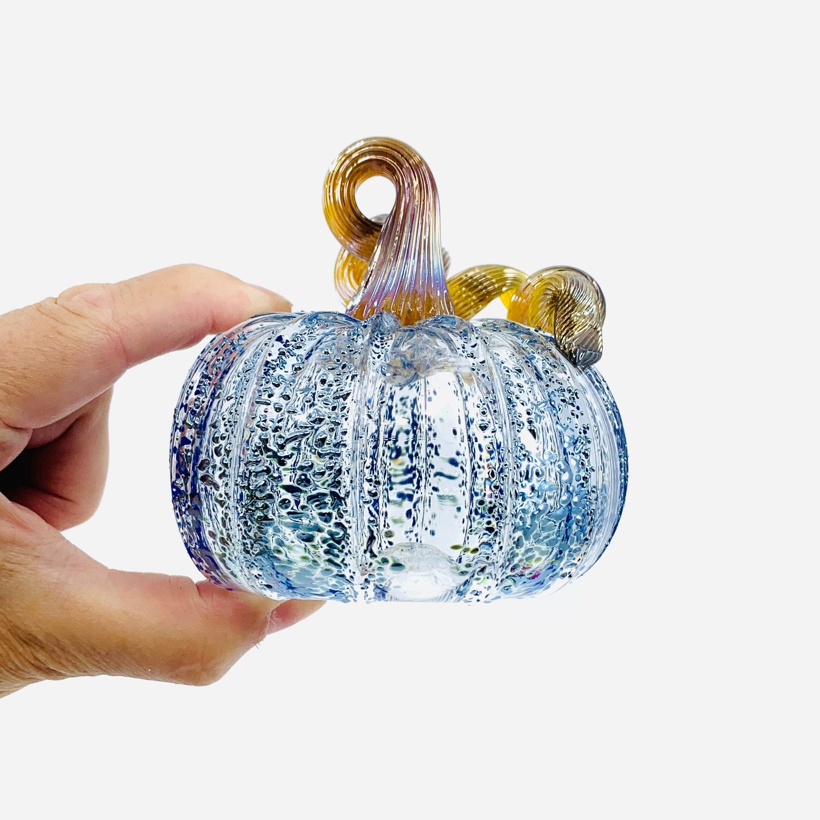 Daily Pumpkin 3550 Oops Mini Gabby Luke Adams Glass Blowing Studio 