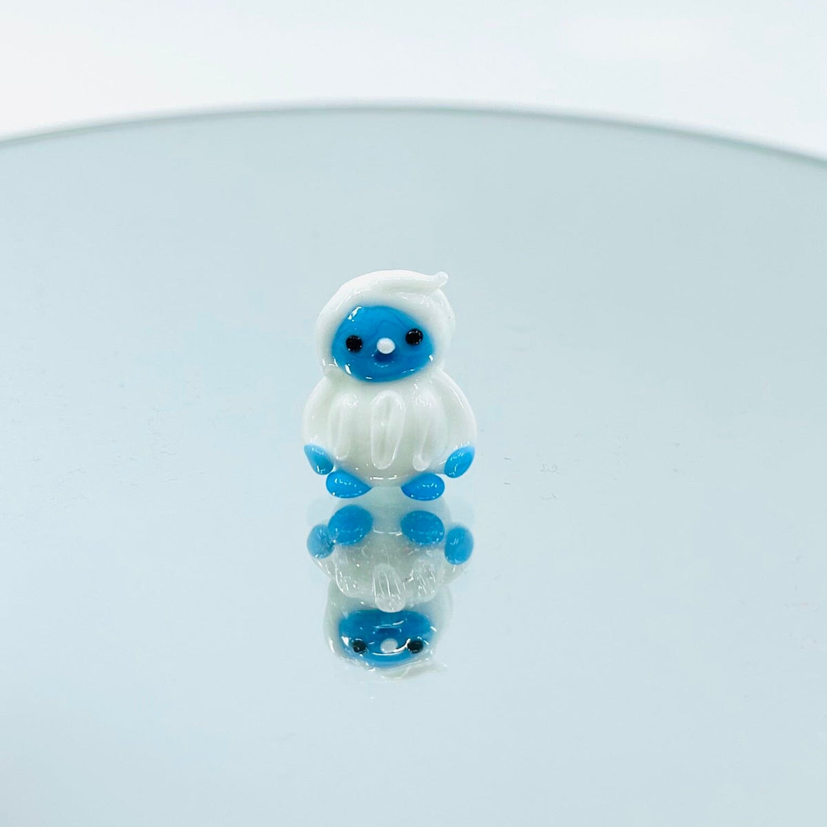 Glass Baby Yeti Miniature - 