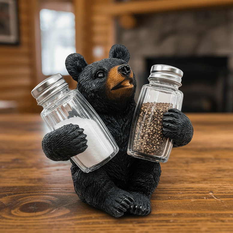 Bear Salt and Pepper Shaker Chesapeake Bay 