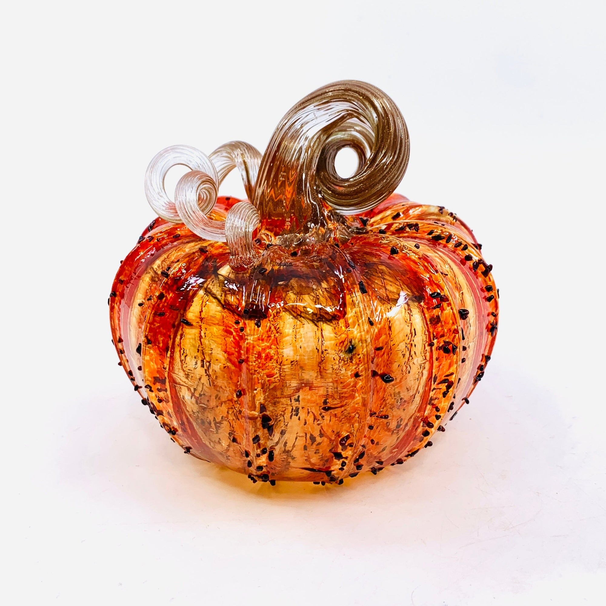 Daily Pumpkin 933 Holiday Squat Gabby Luke Adams Glass Blowing Studio 