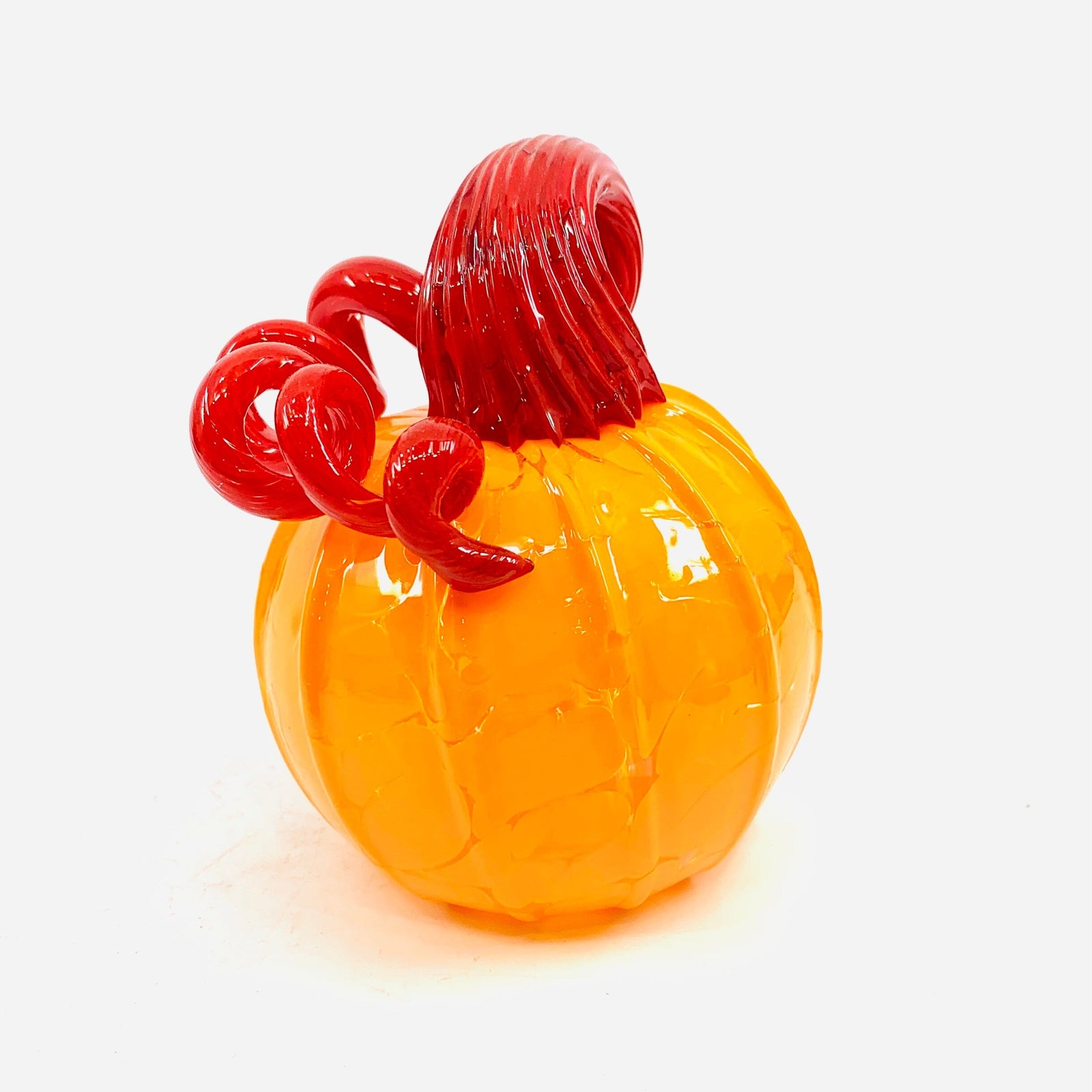 Daily Pumpkin 936 “Oops” Mini Gabby Luke Adams Glass Blowing Studio 