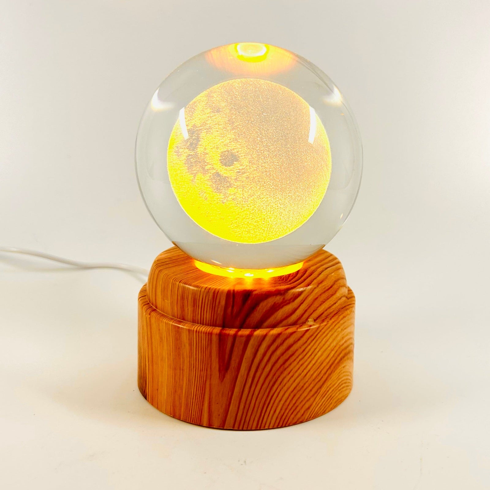 Moon Rotating Crystal Ball Lamp CALLA PRODUCTS 