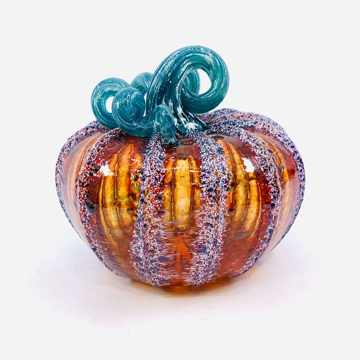Daily Pumpkin 1955 Holiday Squat Gabby Luke Adams Glass Blowing Studio 