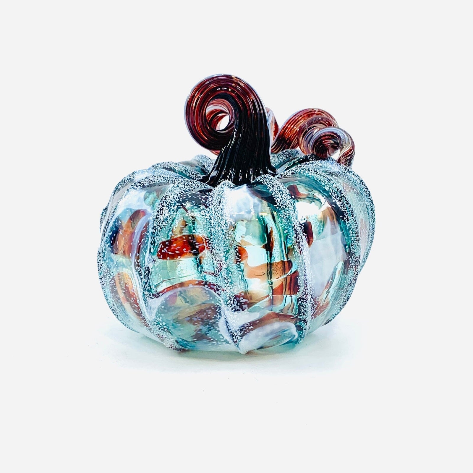 Daily Pumpkin 3389 Oops Squat Gabby Luke Adams Glass Blowing Studio 