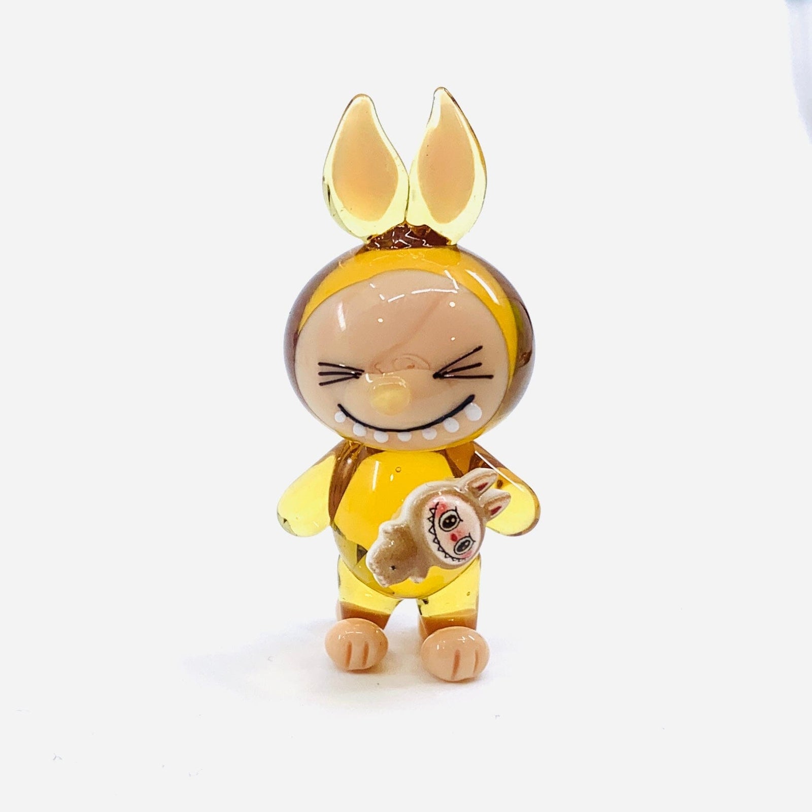 Glass Labubu Monsters, Brown Alex 