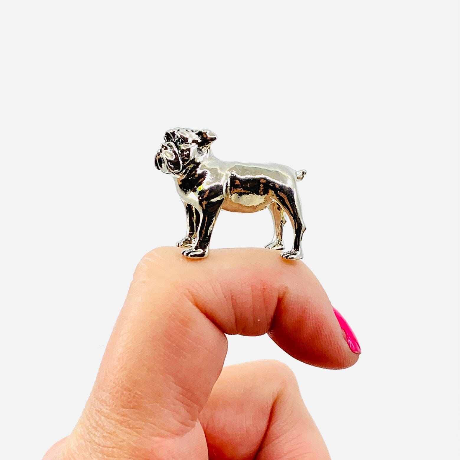 The Brave Little Bulldog Charm - PT 23 Miniature GANZ 